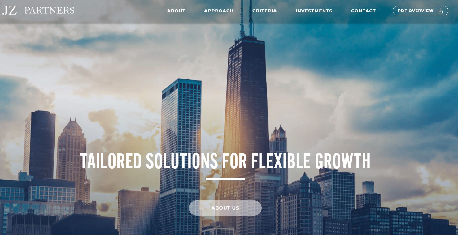 JZ Partners | Tailored Investment Solutions Website