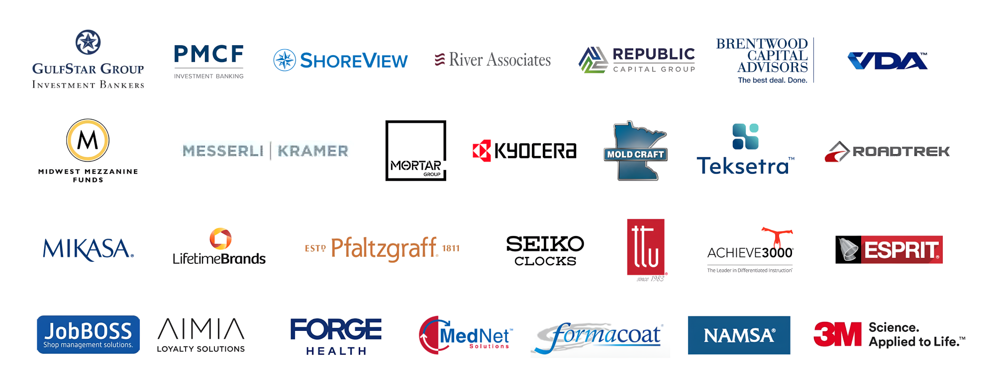 MVP Client Logo Gallery